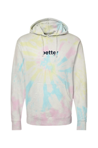 Independent Trading Co. Unisex Midweight Tie-Dyed Hooded Sweatshirt