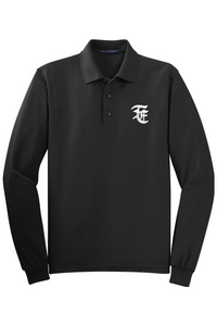 Port Authority Silk Touch Long Sleeve Polo