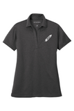 Port Authority Ladies Heathered Silk Touch Performance Polo