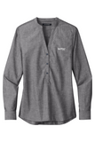 Port Authority Ladies Long Sleeve Chambray Easy Care Shirt