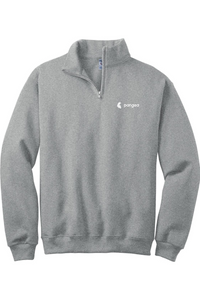 JERZEES 1/4-Zip Cadet Collar Sweatshirt