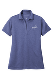 Port Authority Ladies Heathered Silk Touch Performance Polo