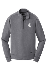 New Era Tri-Blend Fleece 1/4-Zip Pullover