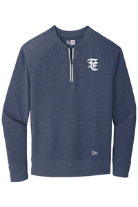 New Era Sueded Cotton Blend 1/4-Zip Pullover